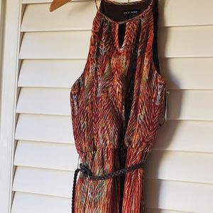 Key hole maxi dress